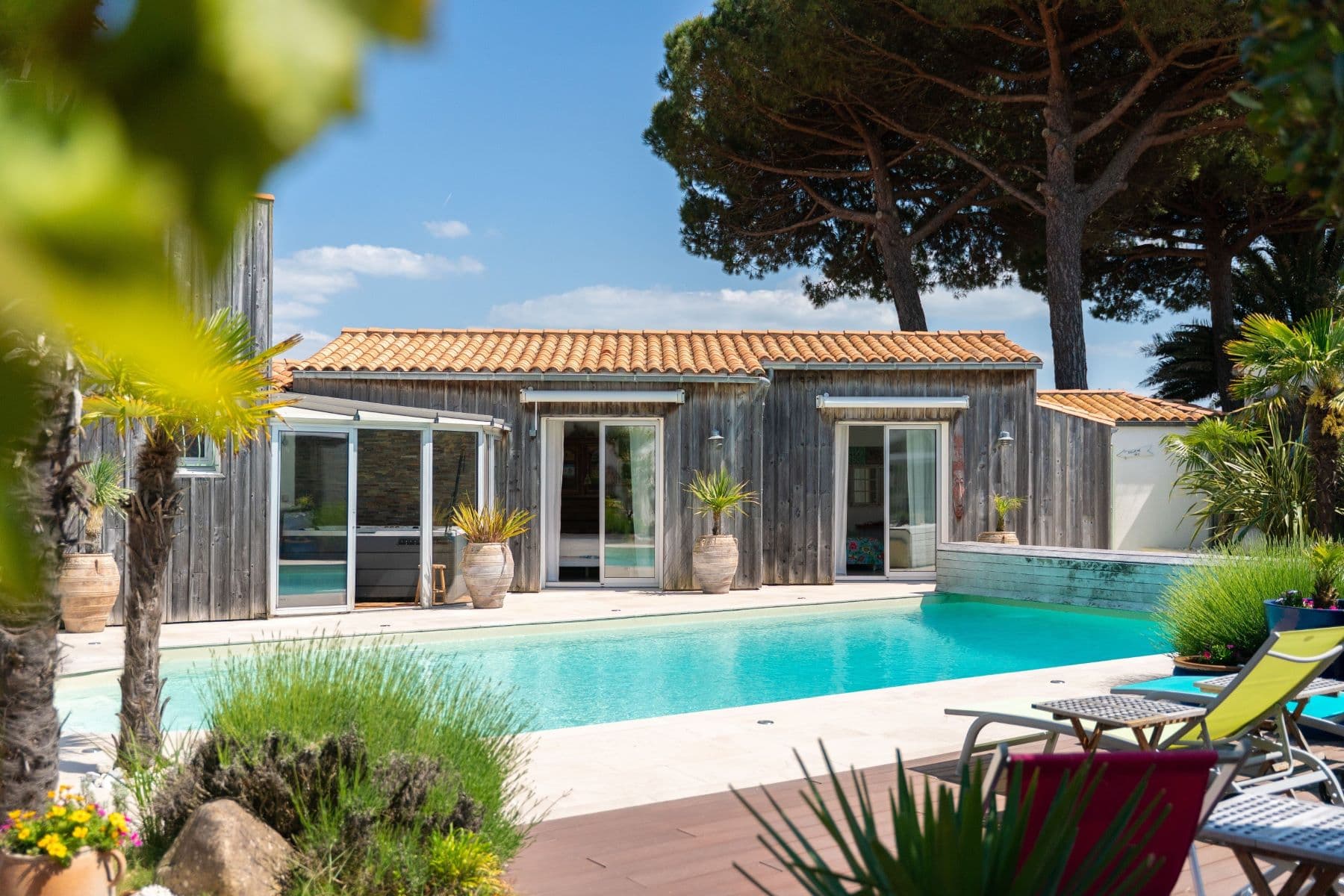 Île de Ré – Le Bois Plage en Ré – Family Home with Pool near Village and Beach Le Bois Plage